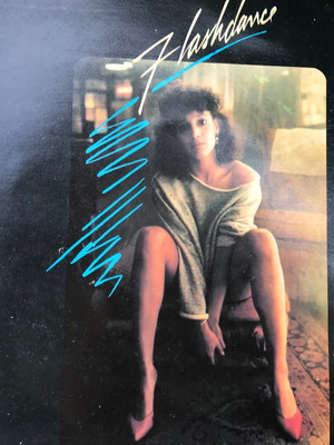 Flashdance Vinyl Record used, Original Soundtrack 1983 Pop Music