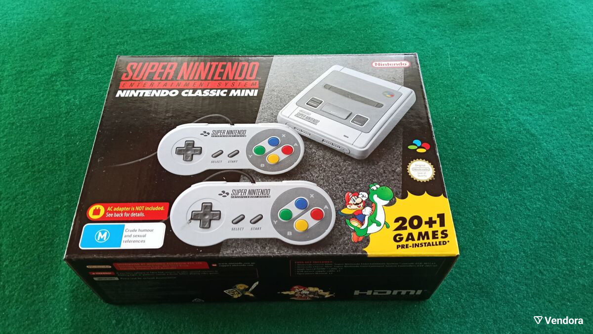 Super Nintendo Classic Mini αυθεντικό… - € 190,00 - Vendora.gr