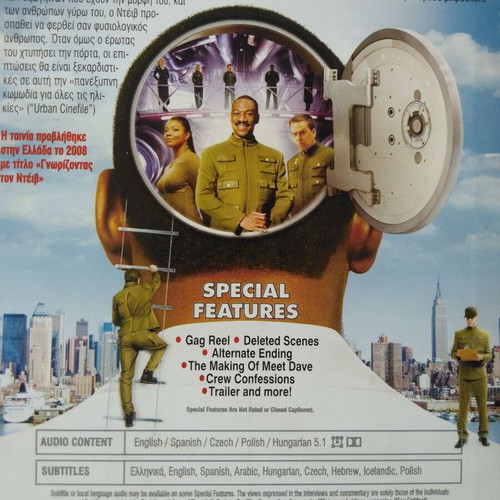 Eddie Murphy DVD like new, comedy fantasy with subtitles