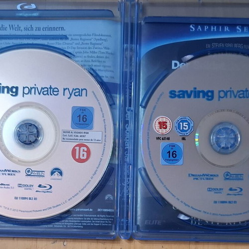 Saving Private Ryan special edition double Blu-ray set new