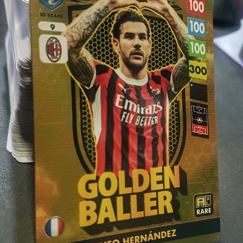 Theo Hernandez Golden Baller 2025 Panini Adrenalyn XL FIFA 365 like new