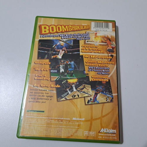 NBA Jam Xbox Original game used, sports