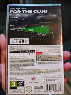 Fc25 for Nintendo Switch new