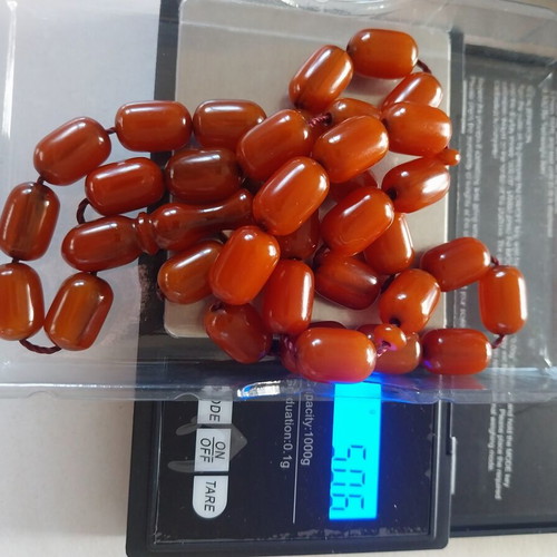 Bakelite komboloi 50 grams used