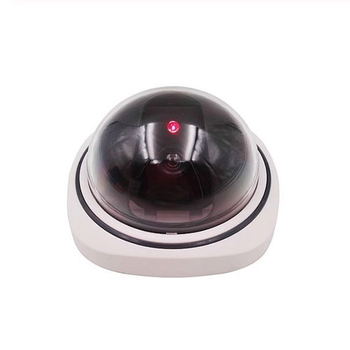 Fake Security Camera White New