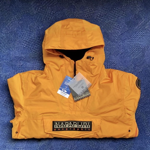 Napapijri Rainforest Next men's jacket new, orange, size L