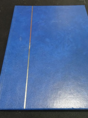 Binder 16 pages with used stamps, mostly canceled