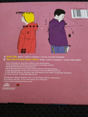Fungus - Real Me 7" single