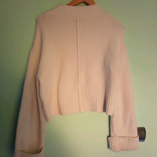 Funky Buddha oversized beige pullover size M like new
