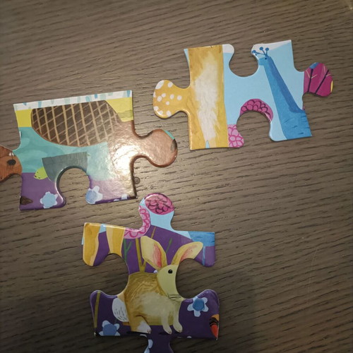 Puzzle with deer like new, 30 pieces