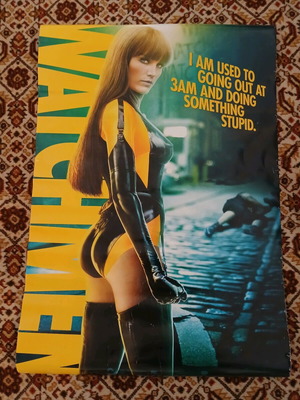 Watchmen poster used, approximately 60×92