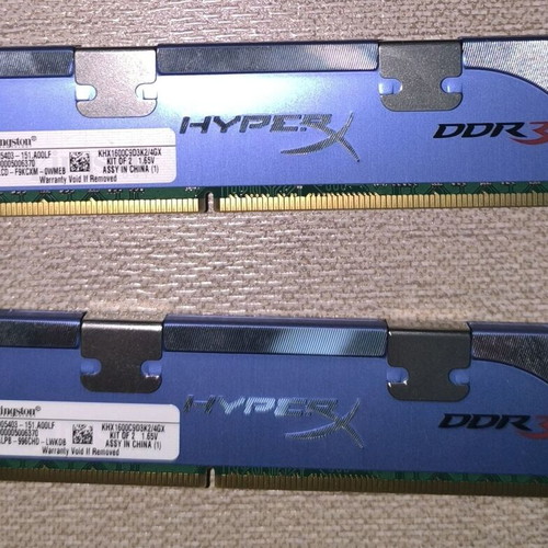 Kingston HyperX Genesis 4GB DDR3 1600MHz Dual Channel Kit like new