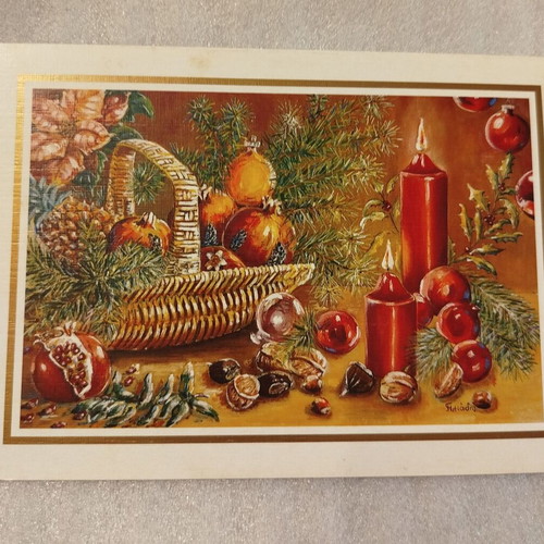 Christmas cards new, pack of 5 with envelopes