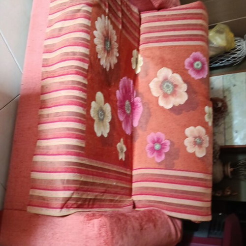 Living room set with two sofas, storage space