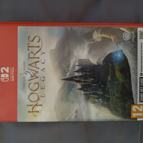 Hogwarts Legacy Switch 2 Edition game key card like new