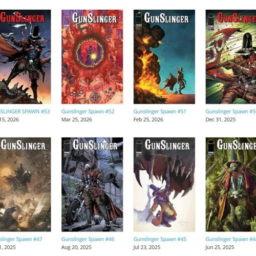 Gunslinger Spawn Complete Series #1–#50 New Unread Issues