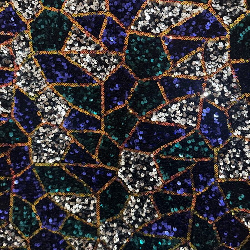 Karavan skirt new, black, full of sequins, size S