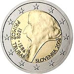  SAC Σλοβενία 2 Ευρώ 2008 UNC Trubar