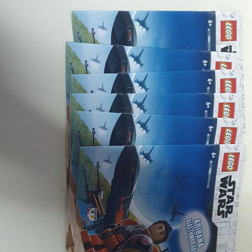 Lego books new, pack of 15 without figures