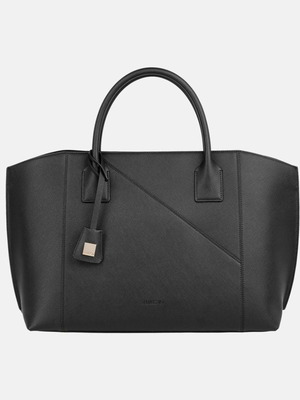 Marc Cain leather shopper bag new, black