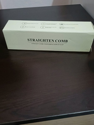 Wireless straightening comb new with temperature control up to 200°