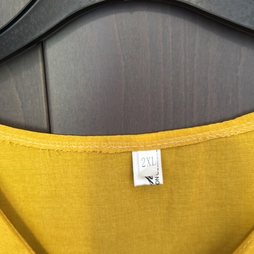 A-Style yellow dress size 18 new