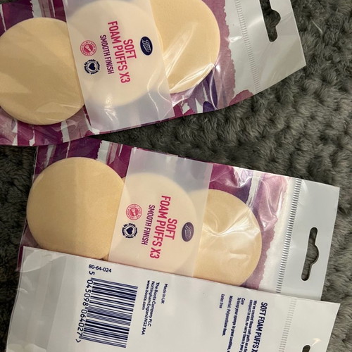 Make Up Remover Puffs Boots Soft, pack of 20 x 3 pieces