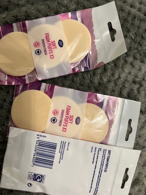 Make Up Remover Puffs Boots Soft, pack of 20 x 3 pieces