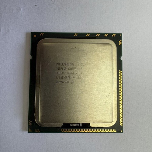 Intel Core i7-920 processor with original cooler used