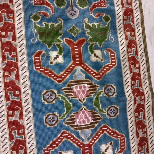 Embroidered table runner 0.87×0.34 m