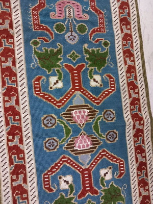Embroidered table runner 0.87×0.34 m