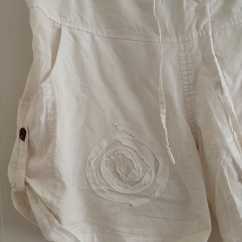 Women's summer shorts like new, size M, white