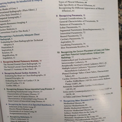 Learning Radiology book new, English