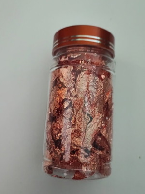 Foil flakes bronze new nail decorations