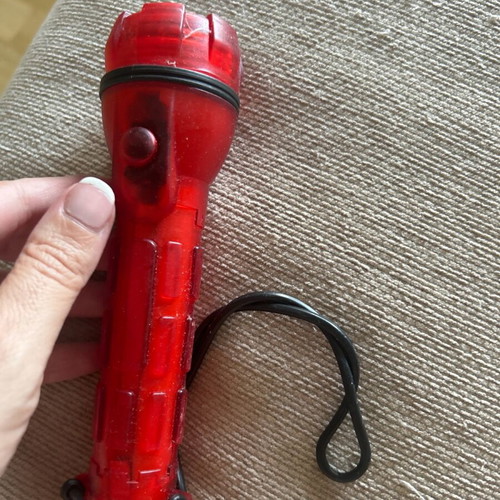 Flashlight used, low lumen for local use