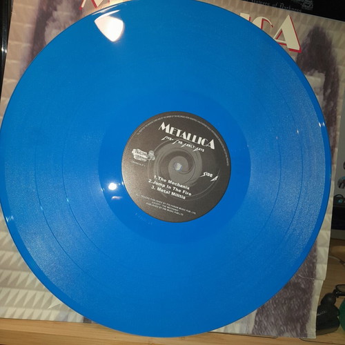 Metallica Live The Early Days LP used, rare bootleg vinyl