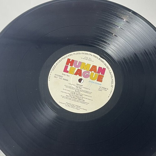 The Human League Hysteria 1984 LP vinyl used