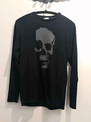 Μπλούζα OVS μακρυμάνικη για αγόρι 14+ σε μαύρο, σαν καινούργιο