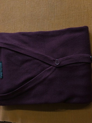 Funky Buddha men's cardigan size L bordeaux like new