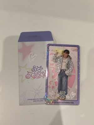 Stray Kids Bang Chan Special Trading Card official σε άριστη κατάσταση