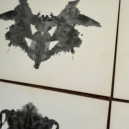 Hermann Rorschach Psychodiagnostik plates vintage 1948 used