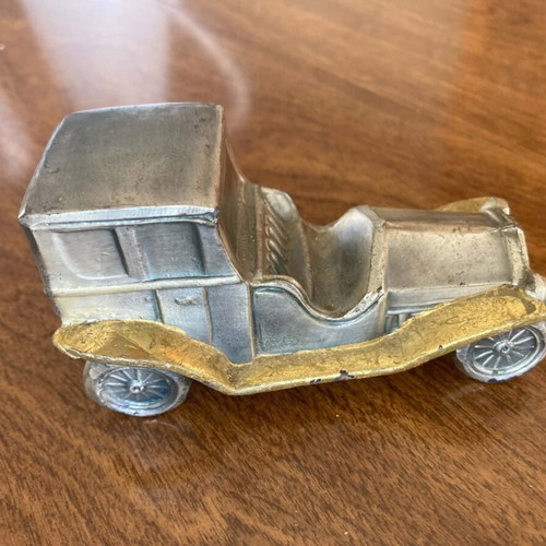 Bianchi 1906 decorative tin car used