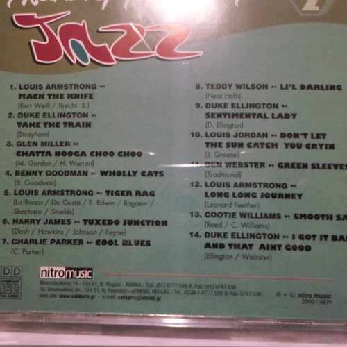 The Best Jazz Music 6 CD Set used