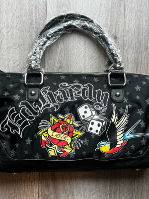Ed Hardy Lucy Love Limited Edition handbag new with crystals