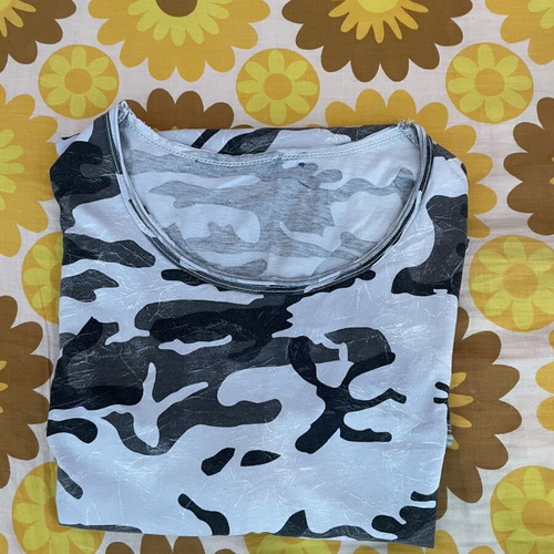 Bershka men's blouse like new, black and gray, size L