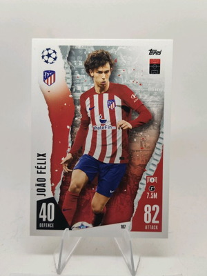 Συλλεκτική κάρτα Joao Felix Topps Match Attax σαν καινούργιο