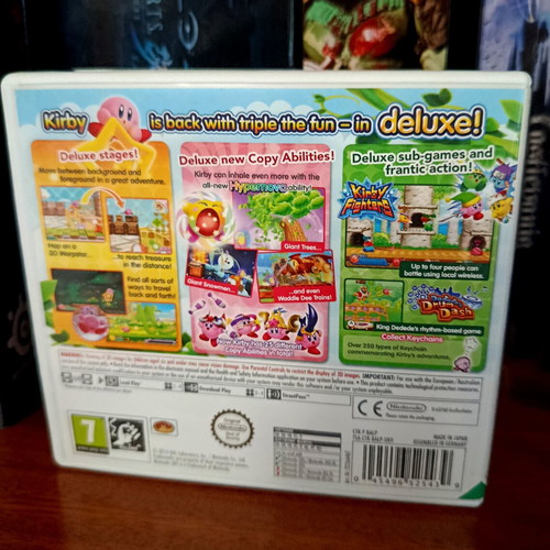 Kirby Triple Deluxe Nintendo 3DS game like new, English version