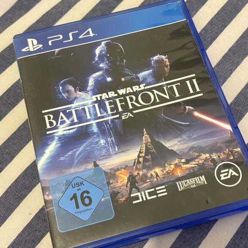 Star Wars Battlefront II PS4 game, German edition