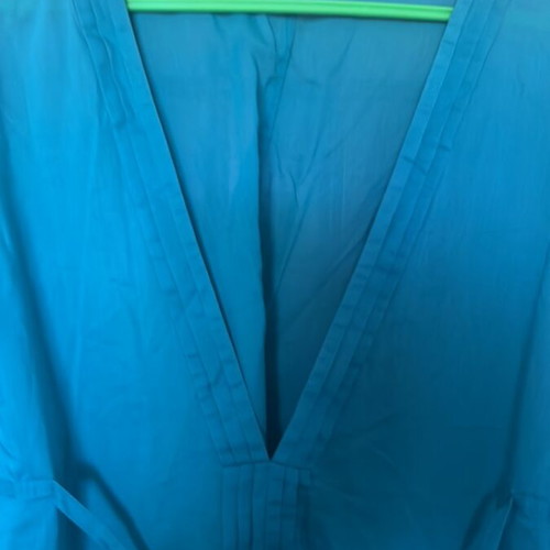 Caftan Calvin Klein swimwear new, petrol color