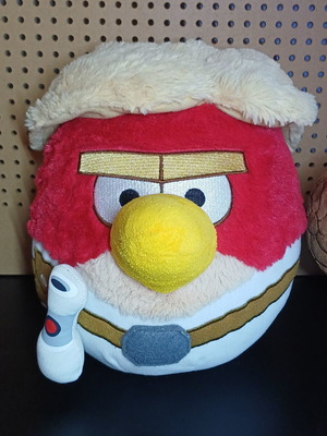 Angry Birds Star Wars plush set large size Luke & Leia